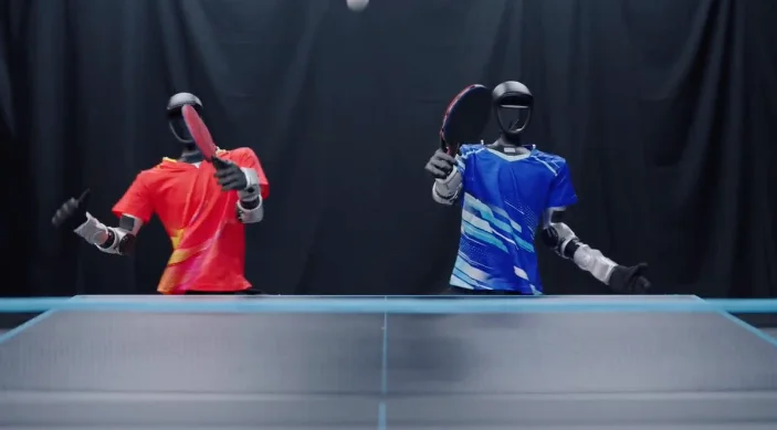 两台宇树G1组队打乒乓：PingpongDuo解锁人形机器人双打协同