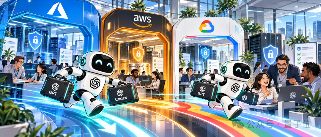 死对头牵手！GPT住进Gemini家，OpenAI半年集齐三大云