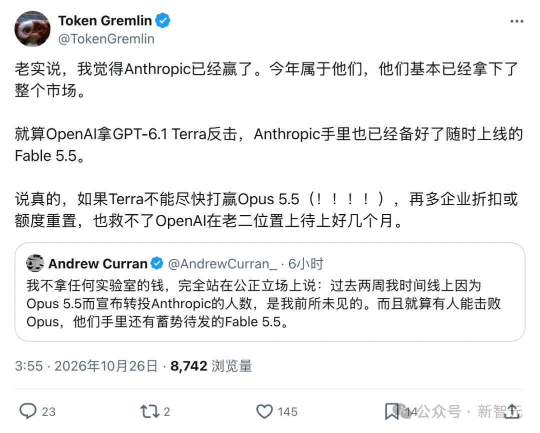 刚刚，Claude破纪录！日烧3万亿Token，神秘Fable 5.5压轴登场