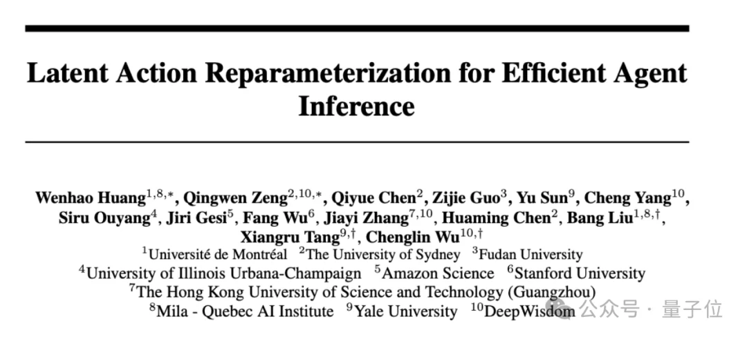 token直省27%!Agent推理慢的病因找到了:不在模型,在决策链太长 | NeurIPS'26