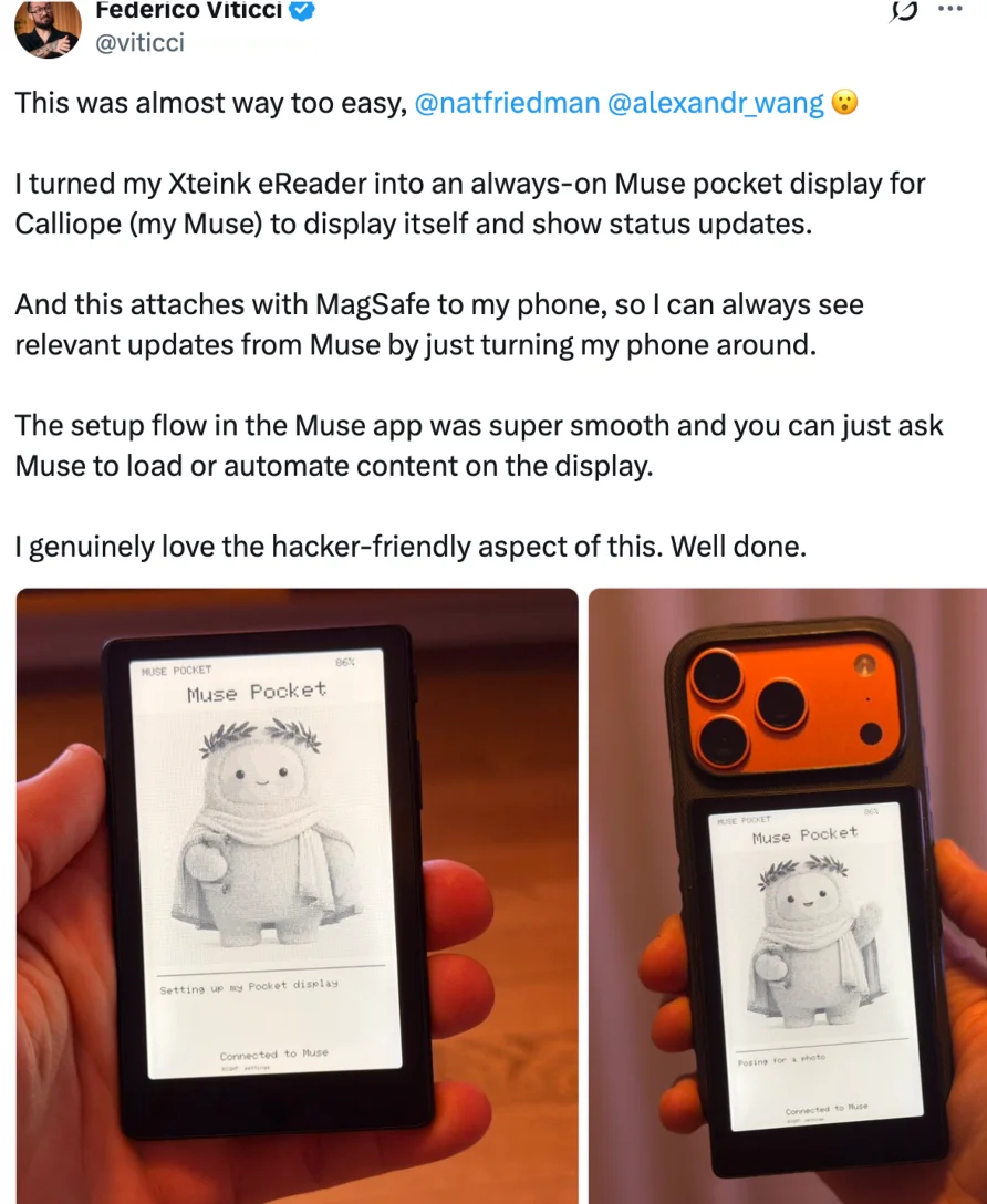刚刚，Meta开源Muse Gadgets，让全球开发者自己「造AI外设」