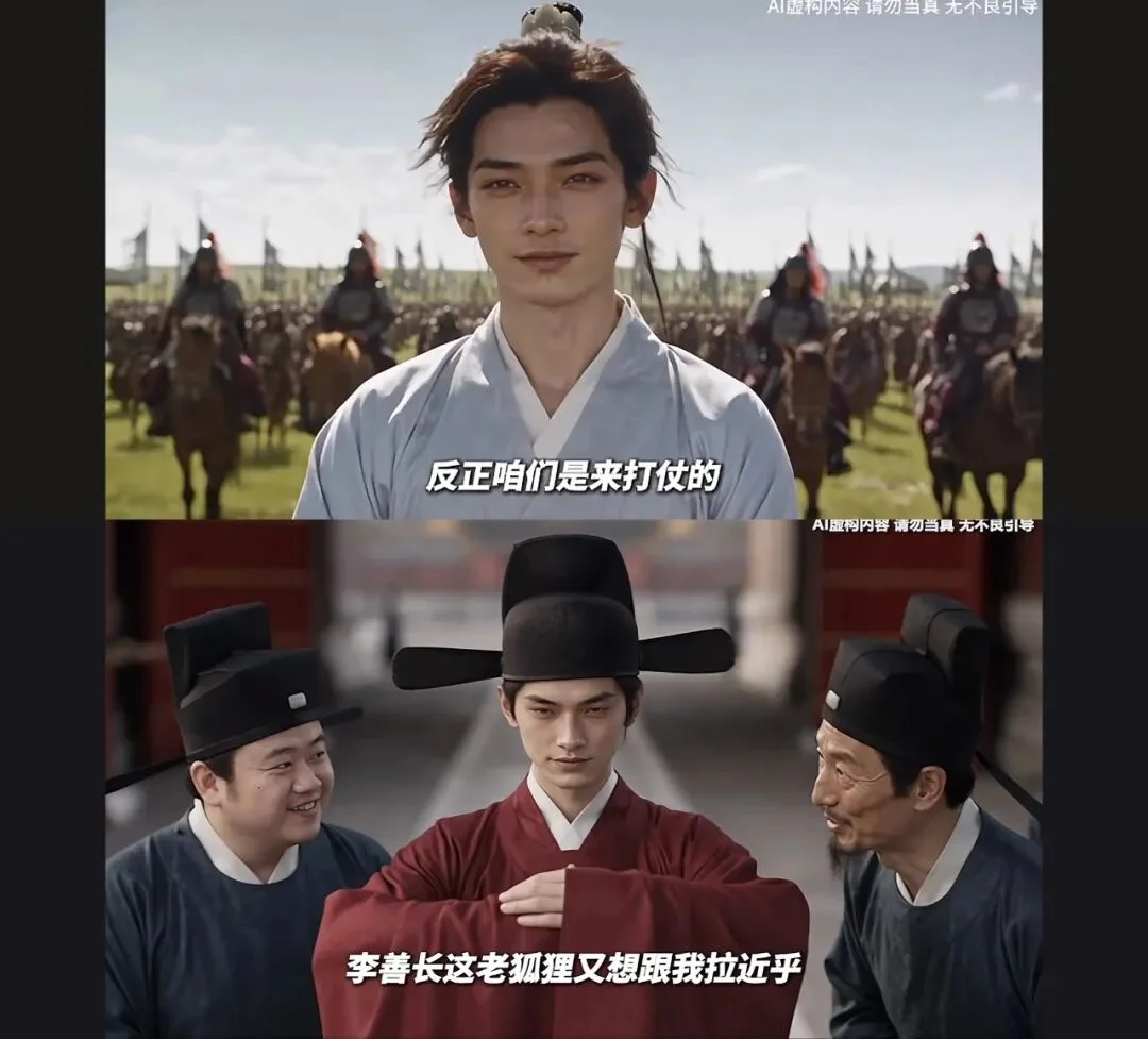 被骂“降智”的AI短剧，靠40亿播放的《持械入宋》扳回一局