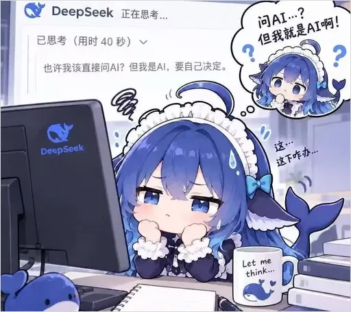 DeepSeek的尽头，居然是一条会喊你爸爸的蓝色大肥鱼。