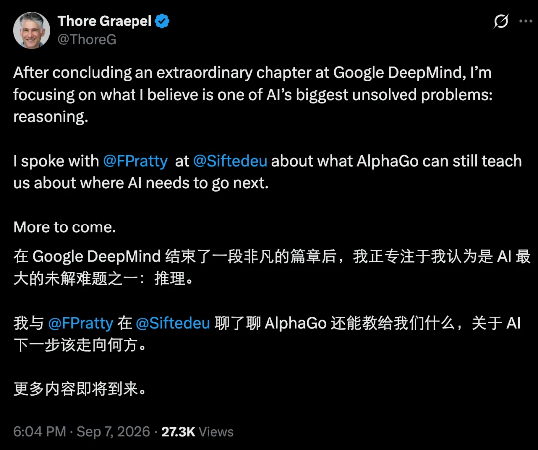 AlphaGo核心作者:十年了,LLM还没学到那场棋局「神之一手」的精华