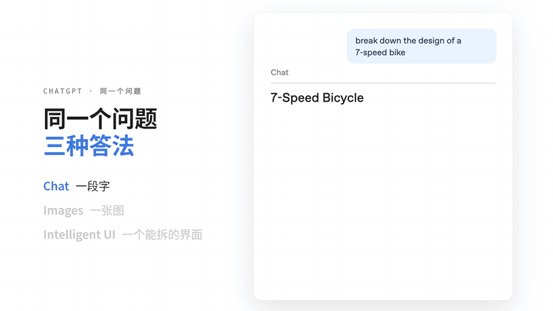 ChatGPT 上线【交互 UI】,让每个回答都能交互