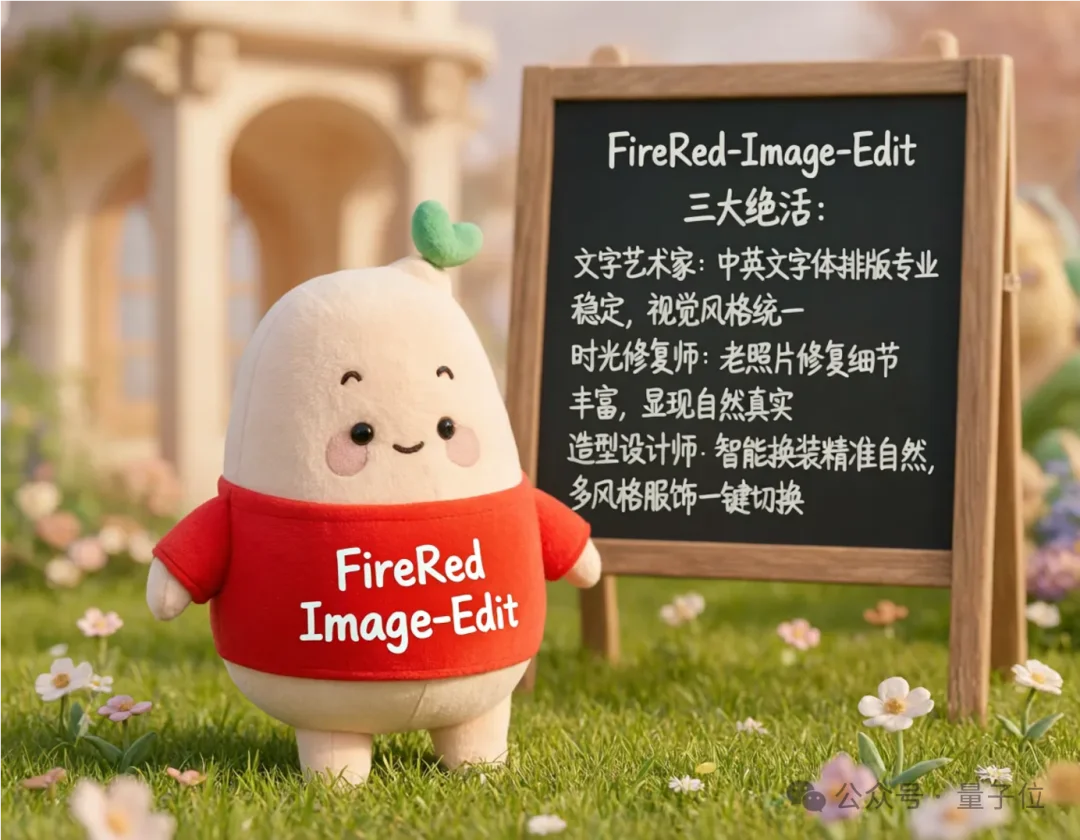 这个春节P图不求人！小红书开源图像编辑新SOTA