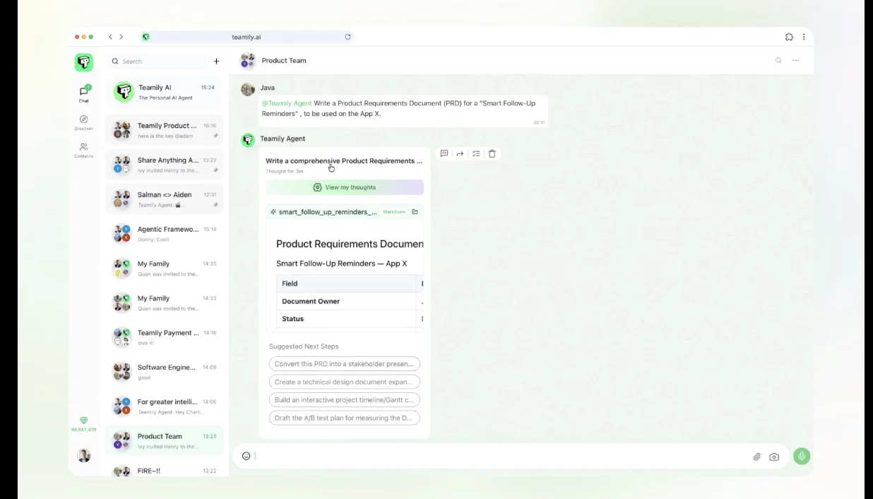 全球首个AI原生社交平台「Teamily AI」硅谷亮相，开启「人机共生」社交新元年