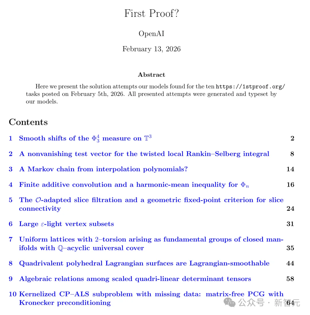 震撼！OpenAI神秘模型连破6道前沿难题，奥特曼：AI在造「新知识」