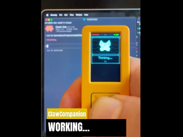 几天手搓的Claude Code拓麻歌子火了:成本几乎为0,一句话做硬件时代来了
