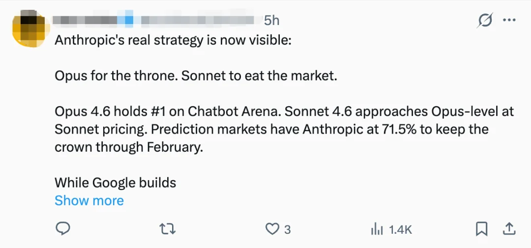 Claude Sonnet 4.6空降！Office性能干翻旗舰模型，软件股哀嚎一片