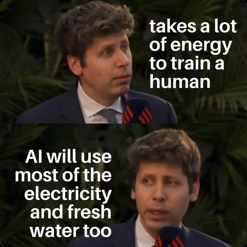 奥特曼：人类吃 20 年饭不如训练 AI，全网炸了，网友：你再说一遍？