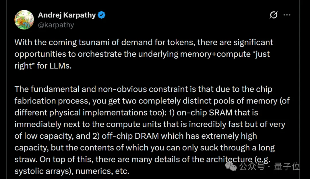 融资34亿！谷歌前TPU员工创业新型芯片，卡帕西也投了