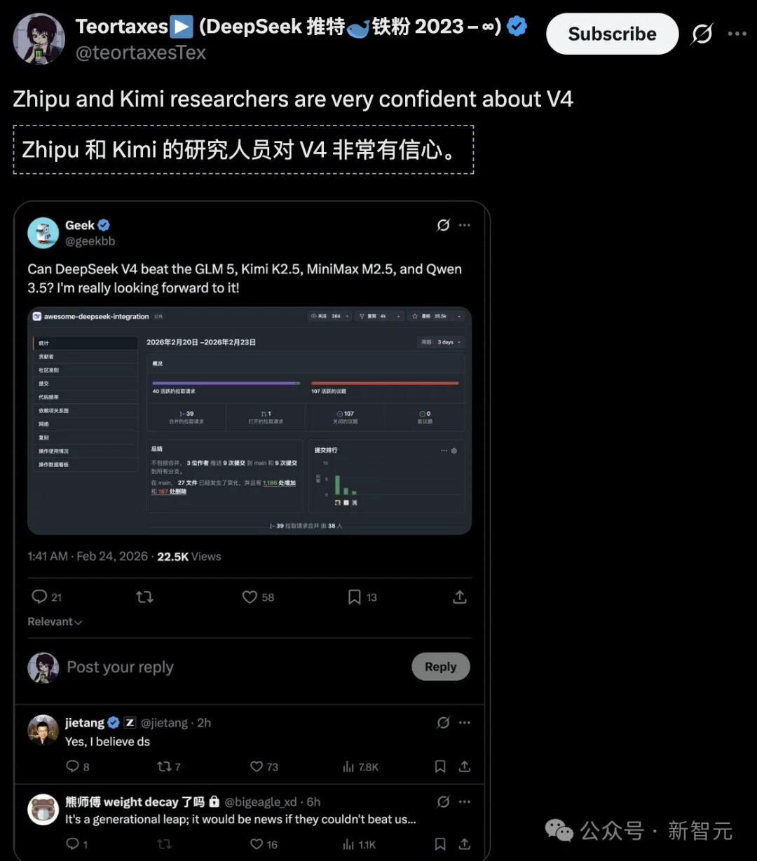 DeepSeek V4逼近，美国慌了！被曝绕过英伟达优先国内，绝密参数已泄露