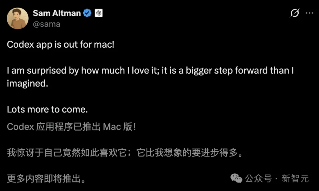 OpenAI Codex桌面版深夜突袭！一人指挥Agent军团，程序员彻底告别996
