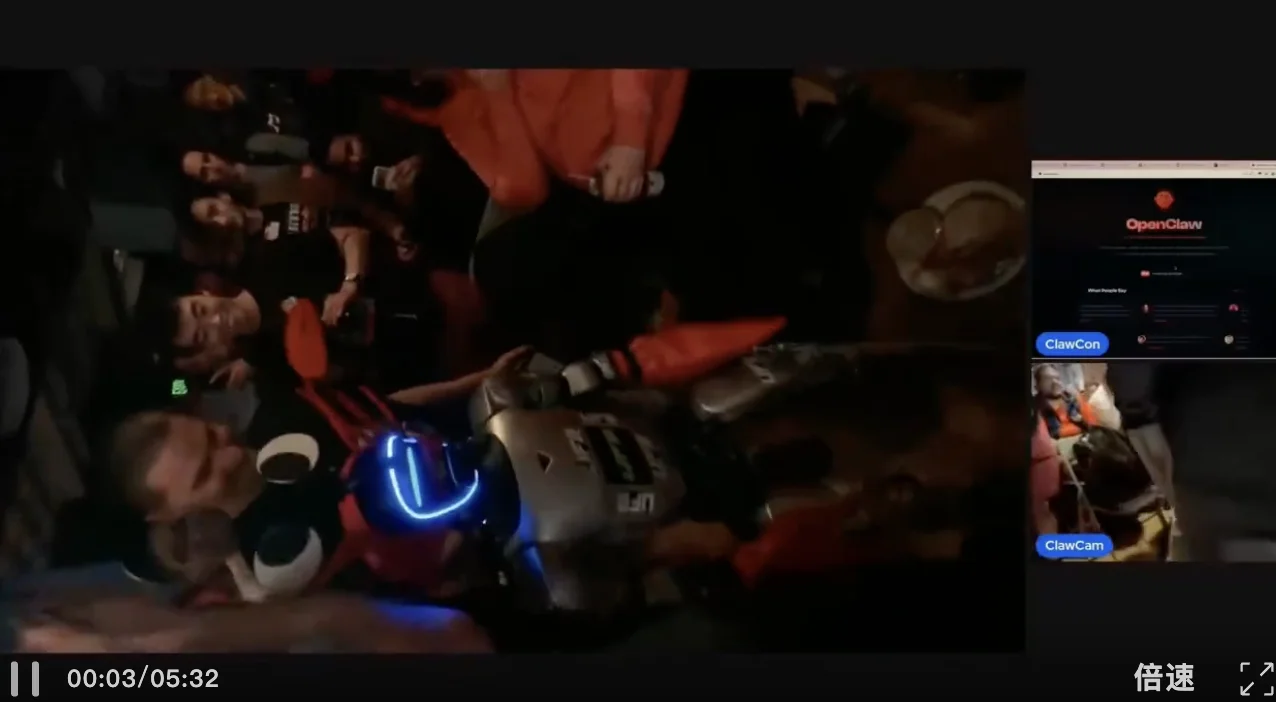 OpenClaw全球首聚，千人挤爆旧金山！龙虾头机器人现场乱逛太炸裂