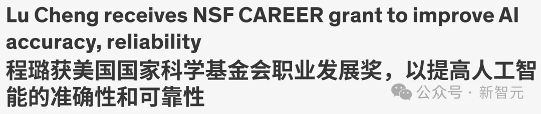 华科校友程璐斩获美国NSF科研奖！用可信AI助力AI医疗奇点