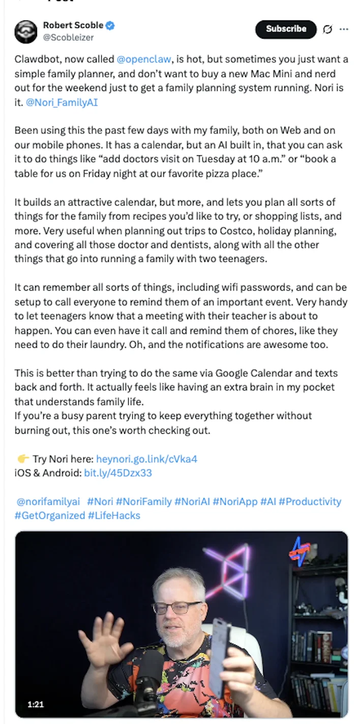 深度｜30天，10万家庭：Nori如何悄悄拿下AI的“最后一块拼图”