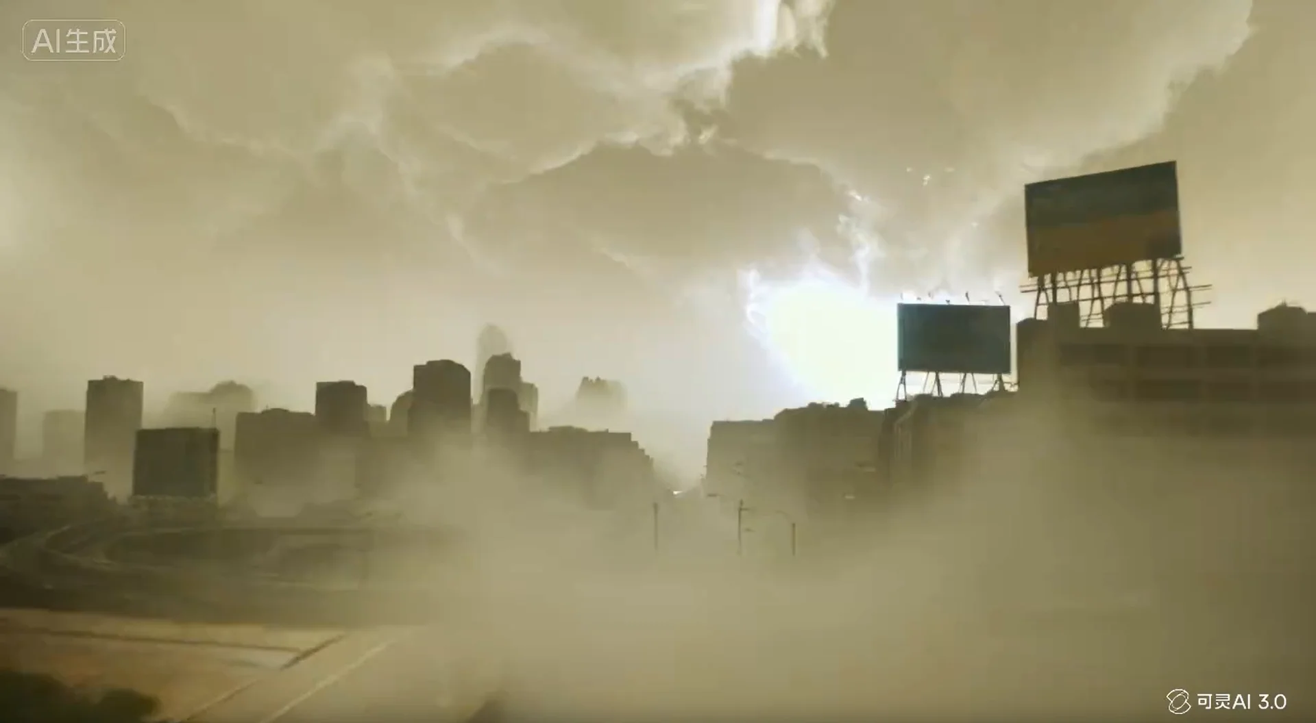 可灵3.0加入AI拜年战场！人在工位搓好莱坞大片，分镜逻辑封神