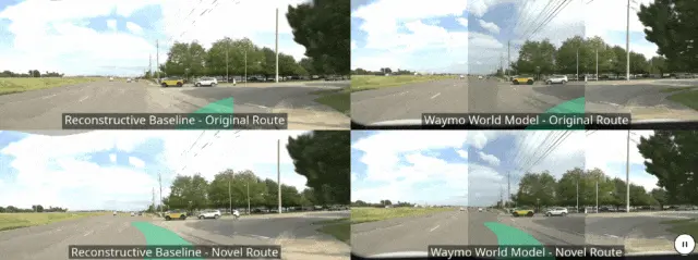 Waymo联手DeepMind打造世界模型：基于Genie 3，让自动驾驶「脑补」罕见场景