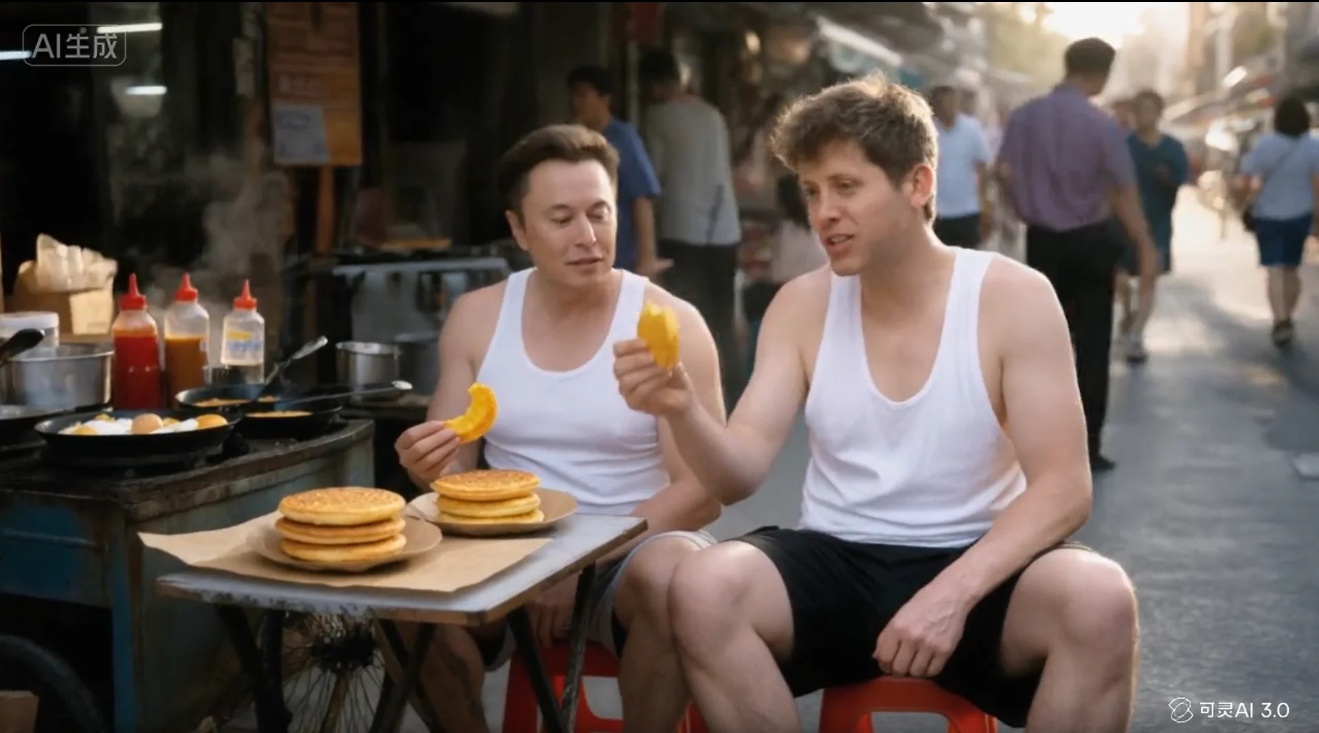 可灵3.0加入AI拜年战场！人在工位搓好莱坞大片，分镜逻辑封神