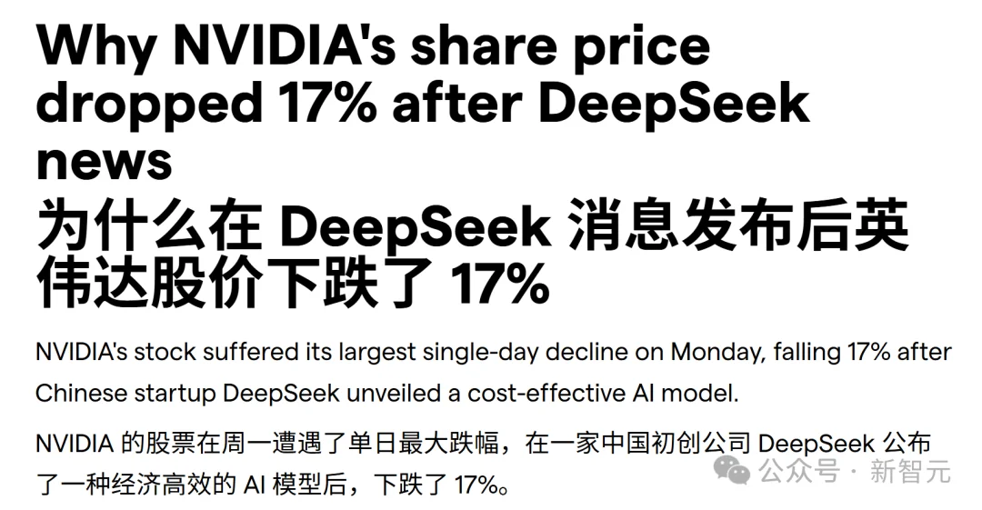 DeepSeek V4下周登场，美股再次颤抖！「跳过」英伟达，便宜50倍