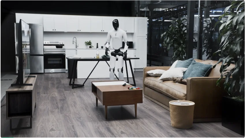 机器人全程自主收拾客厅！390亿美元估值机器人端到端新技能，英伟达持续加注