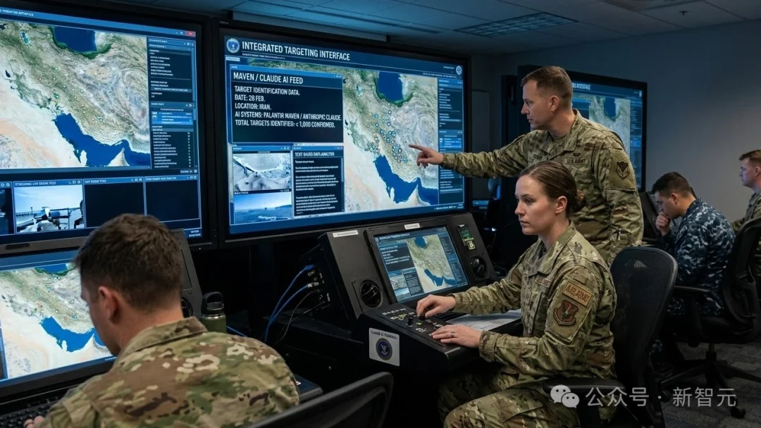 美军杀人AI猛料曝出！Claude24小时锁定伊朗1000个目标，战争彻底变天