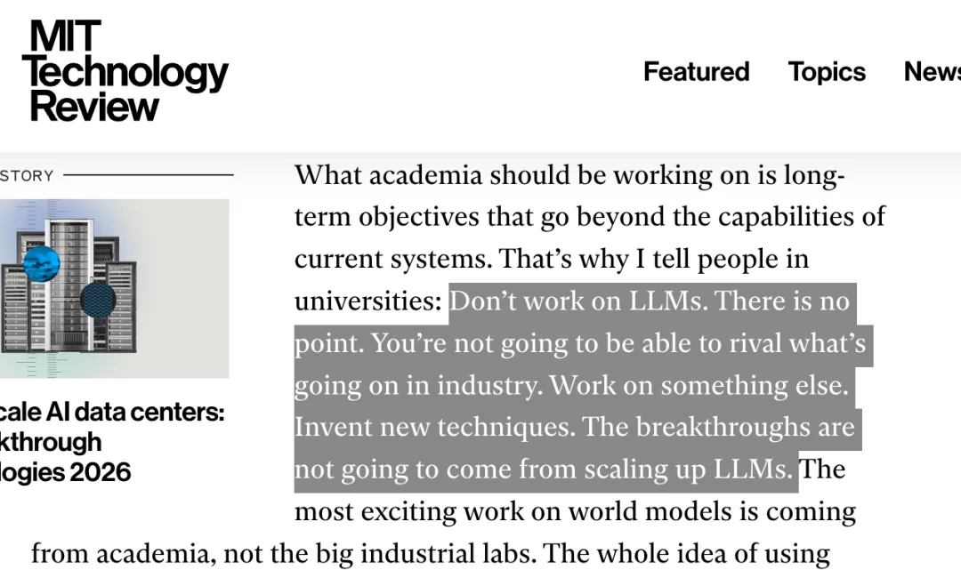 APPSO 独家｜杨立昆再联手谢赛宁，英伟达参投，新公司押注「LLM 之后」