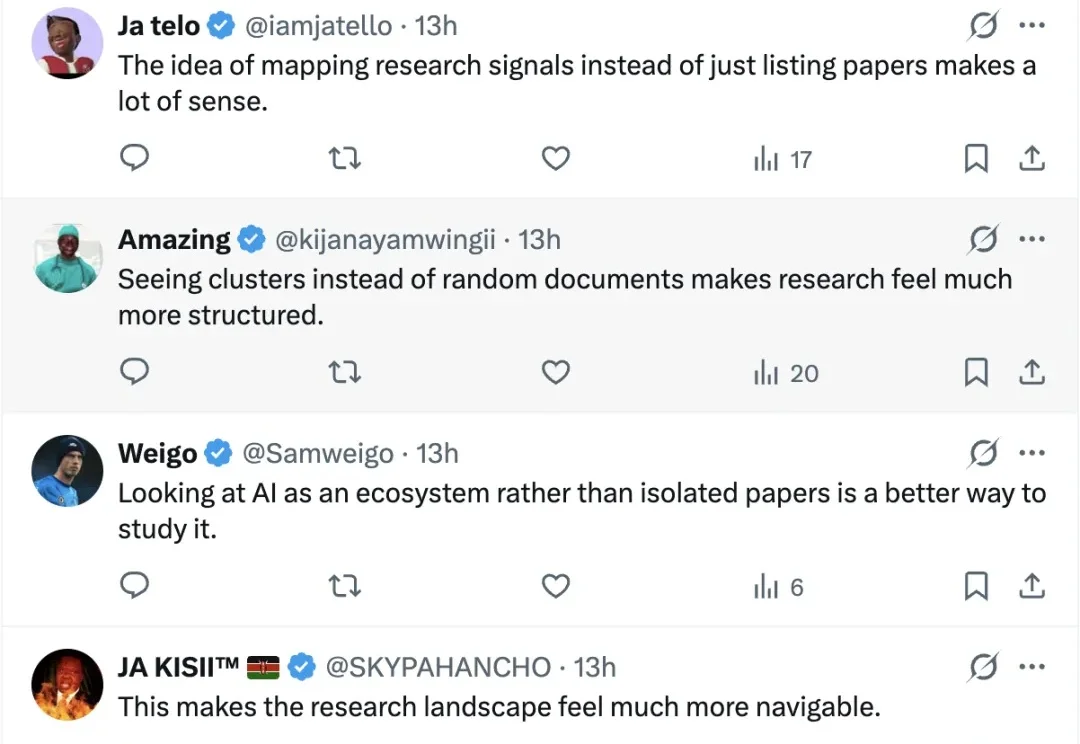 AI发布首个全球科学家社区爆火，硅谷投资圈：科技研究领域的「谷歌地图」来了！
