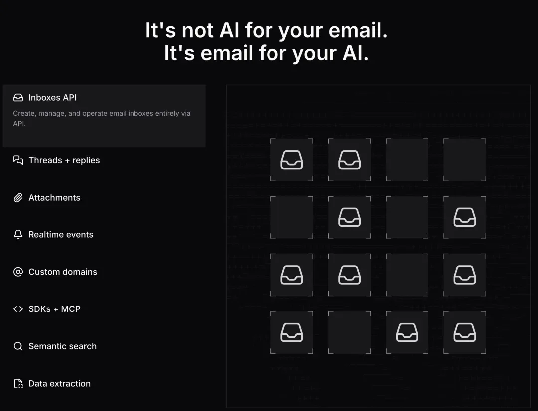 AI Agent开始自己注册邮箱了,YC孵化公司 AgentMail 拿下600万美元只做一件事