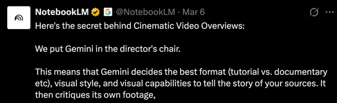 这年头学不会数理化，只能怪自己懒，谷歌NotebookLM上新，秒出科普视频