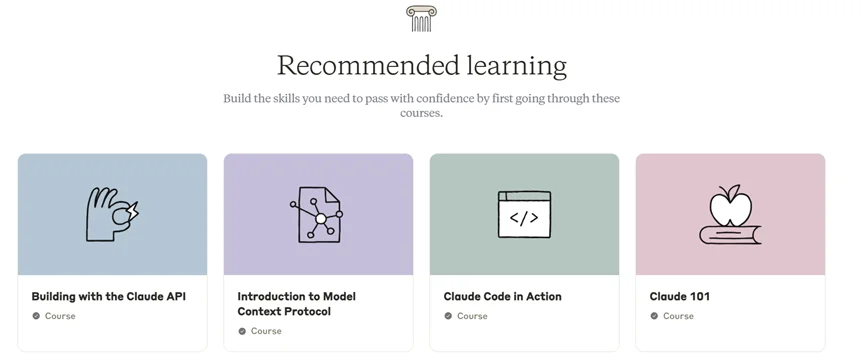 Claude首个AI架构师认证，课程、考题全在这！这可能是2026年职场最值钱硬通货