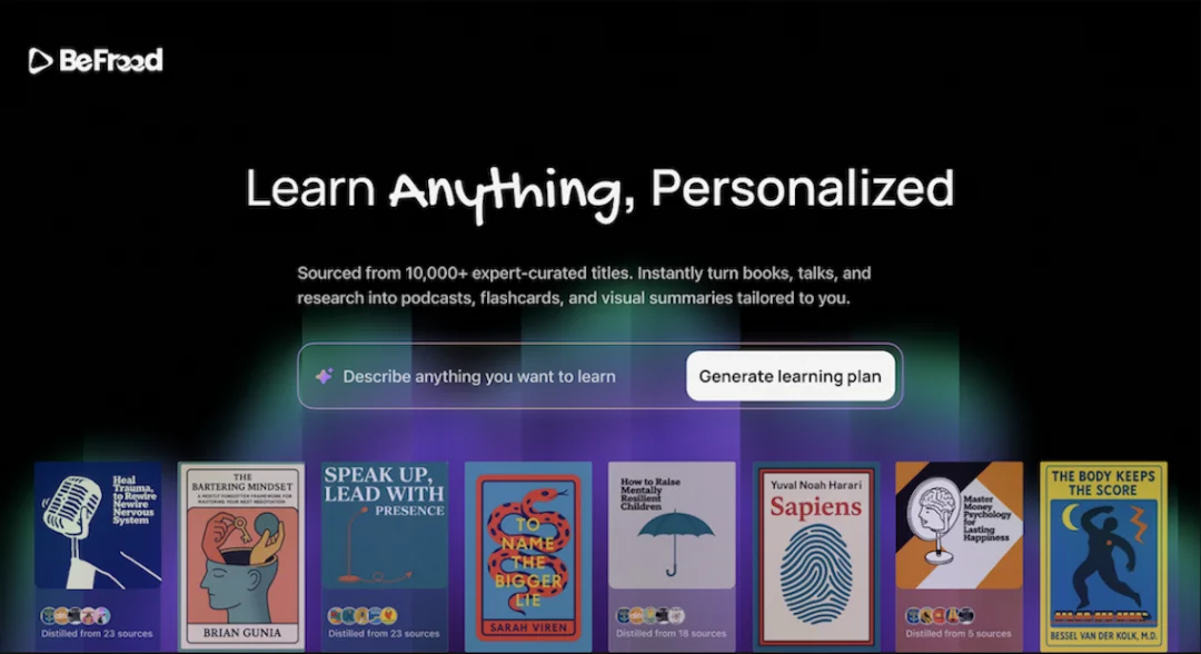 对话 Befreed 创始人：从「个人学习」切入的 AI Agent，把学习变成一种生活方式