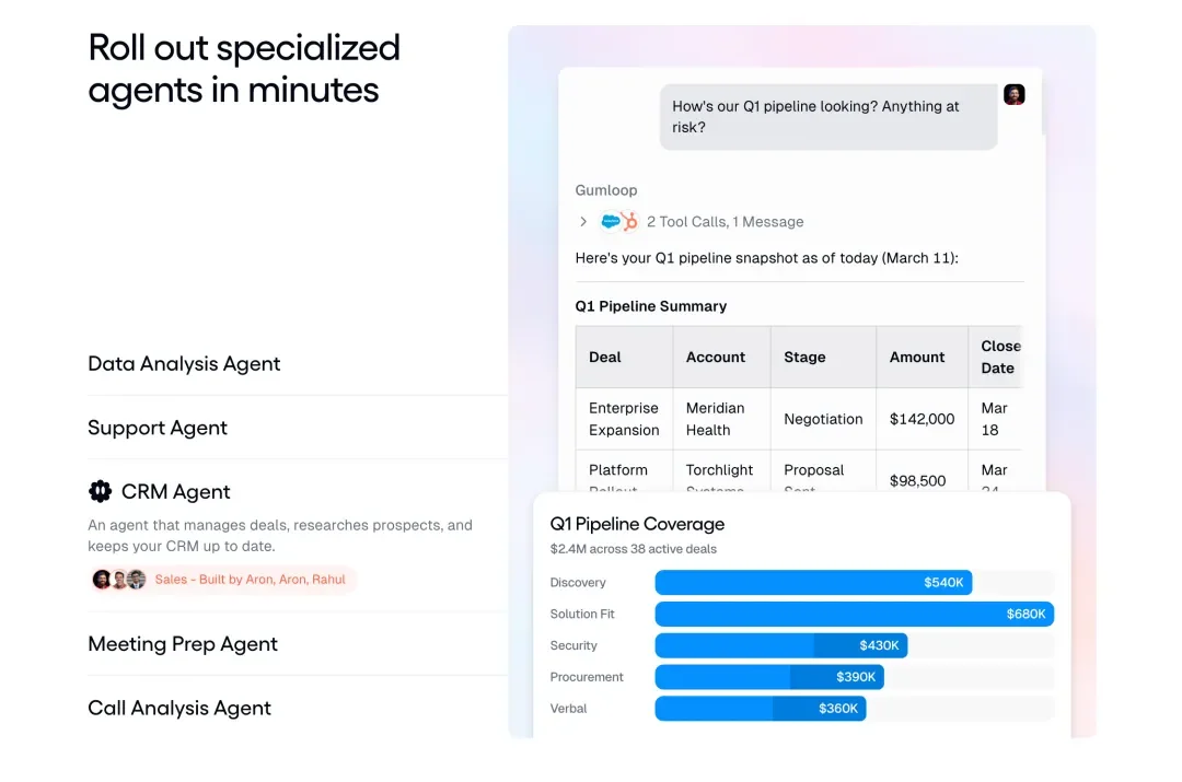 Benchmark 5000万美元押注Gumloop ：下一个独角兽是让实习生也能造AI Agent