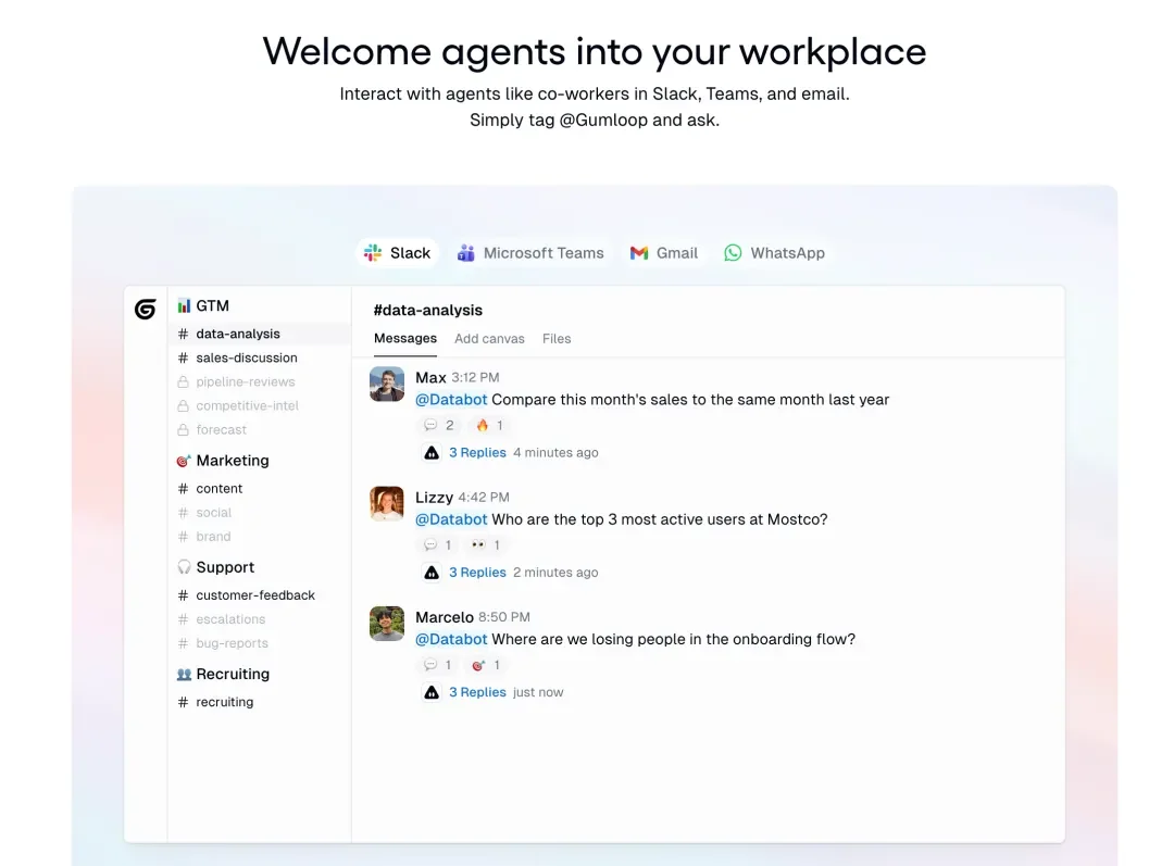 Benchmark 5000万美元押注Gumloop ：下一个独角兽是让实习生也能造AI Agent