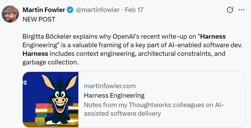 狠人揭秘ClaudeCode、Cursor、OpenAI智能体工程技术:模型几乎无关紧要,而是构建正确的工程环境!Harness就是一切!