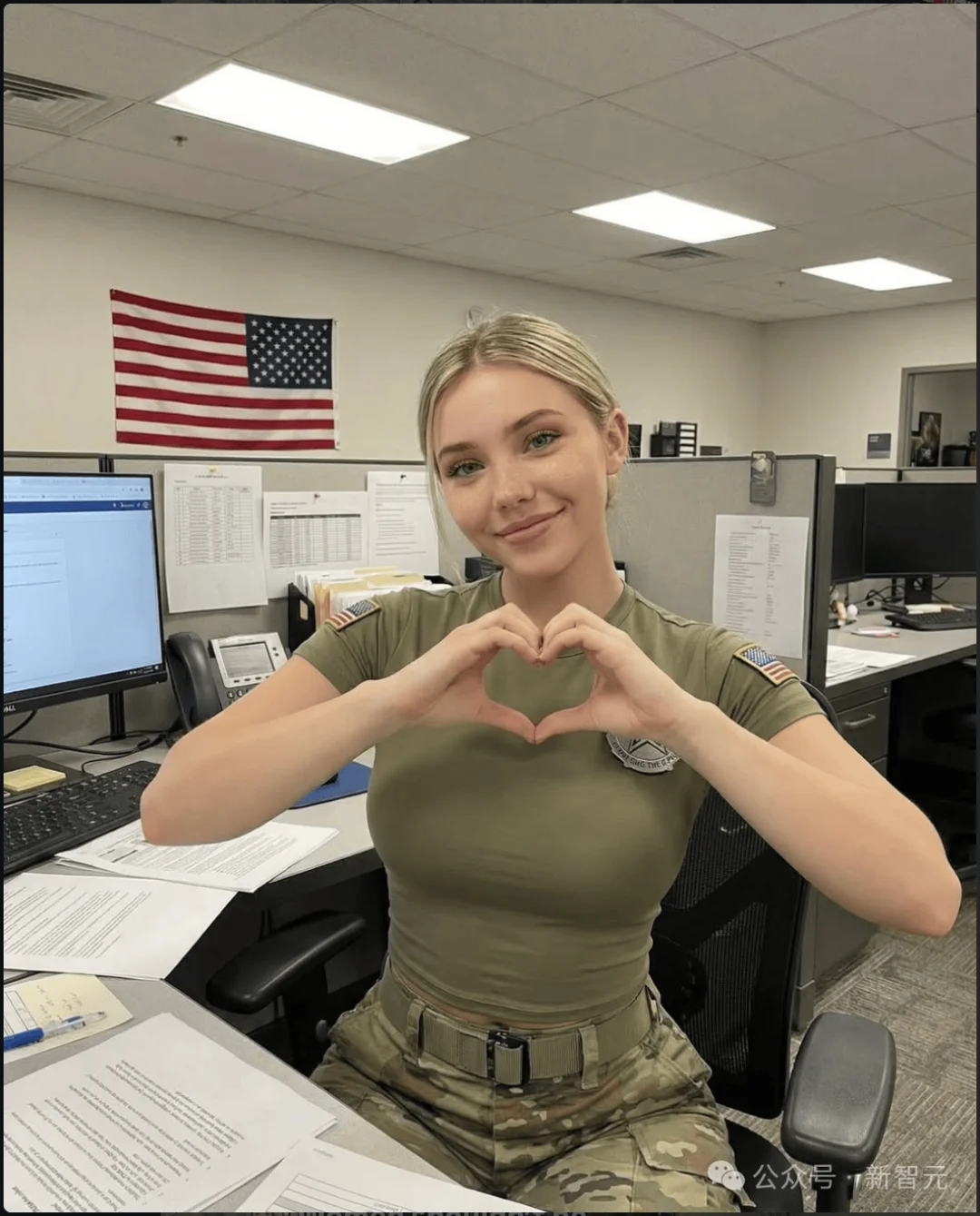 刚刚,AI「美军女神」骗穿美国!4个月吸粉100万,Meta连夜封杀