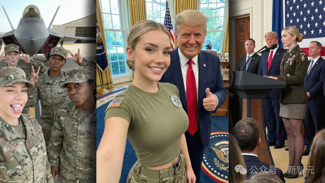 刚刚,AI「美军女神」骗穿美国!4个月吸粉100万,Meta连夜封杀