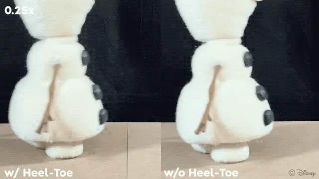 妈妈，迪士尼雪宝在跟我说话……