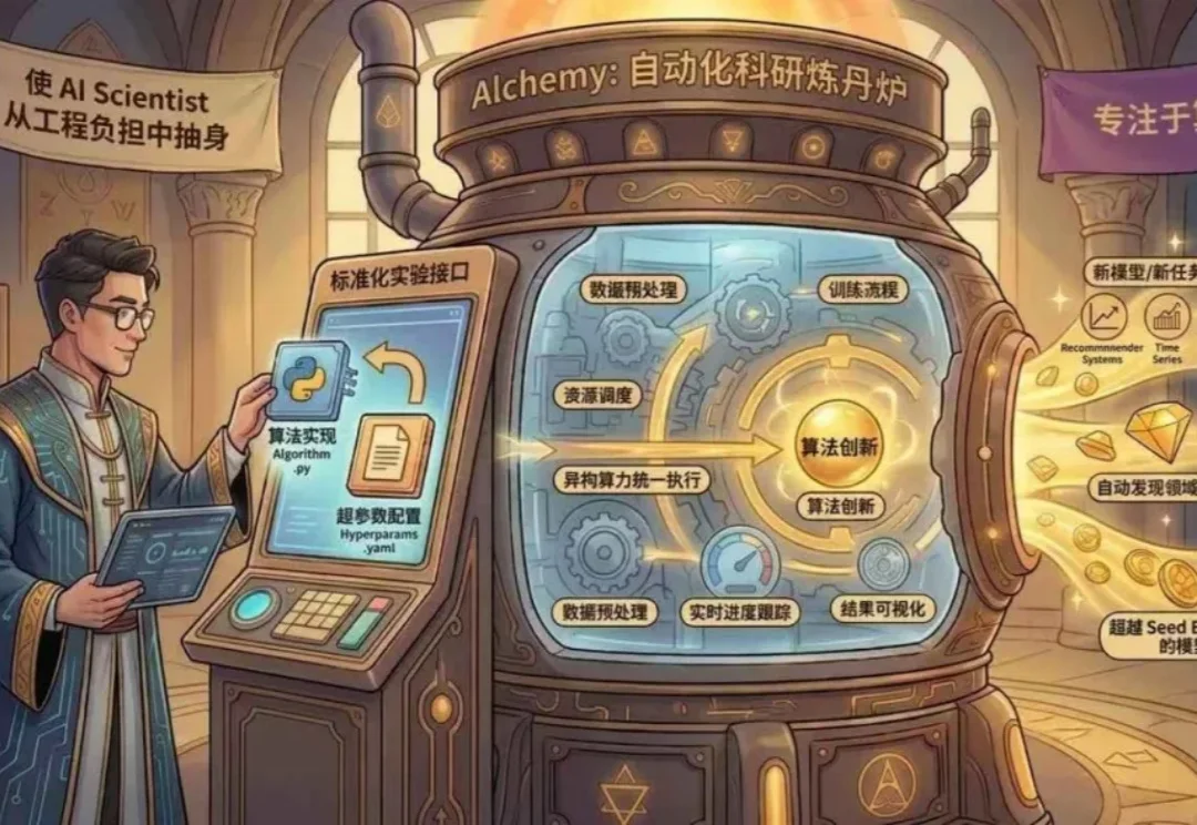 AI自己写代码做科研还跑赢了前沿算法？清华团队开源Alchemy框架