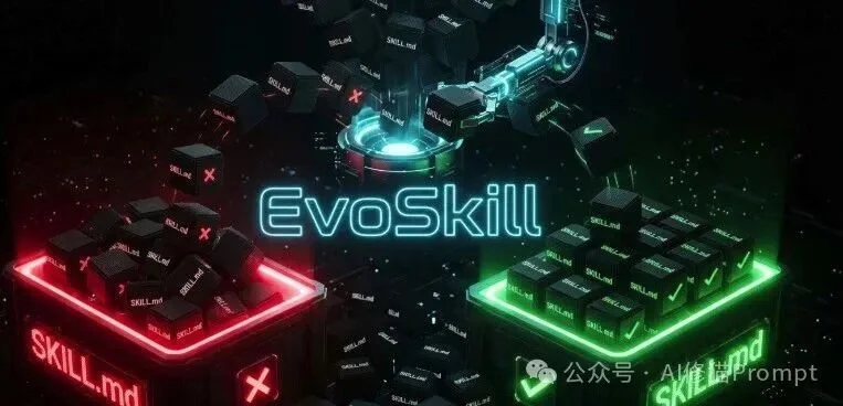 垃圾Skill太多，有用的少？试试EvoSkill，用帕累托前沿让你的Skill库始终极简与高效