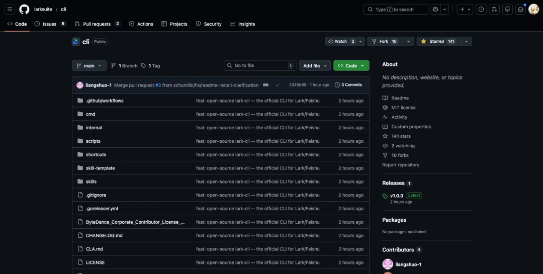 刚刚，飞书CLI开源，Claude Code也可以丝滑操控飞书了。