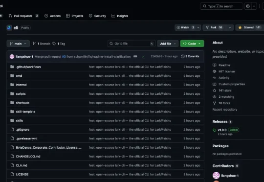 刚刚，飞书CLI开源，Claude Code也可以丝滑操控飞书了。