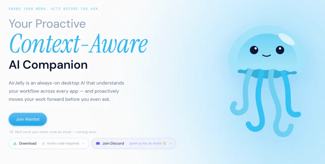 字节出来的 00 后团队，做了一款主动式 AI 桌面助手：只记录意图，想「预测你的下一步」