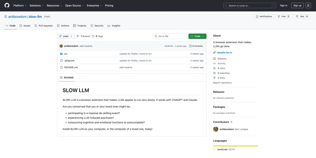 这个「反人类」AI插件,专门让你体验DeepSeek宕机的感觉|附安装地址