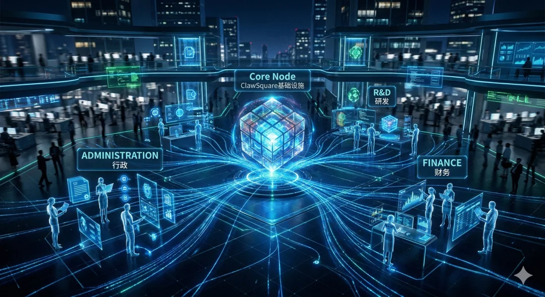 水滴公司首推「水守 AI 助手」ClawSquare   构建 Agent 协同办公新范式