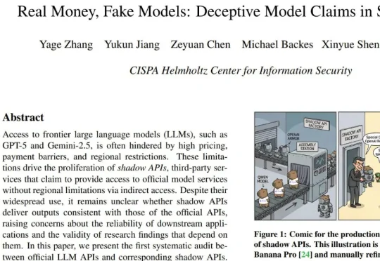 真钱买假模型？187篇论文被「套壳API」坑惨，准确率暴跌