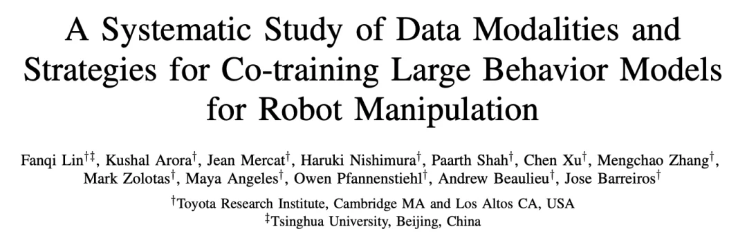 如何训练VLA？丰田研究院发布史上最大实验规模「保姆级」教程