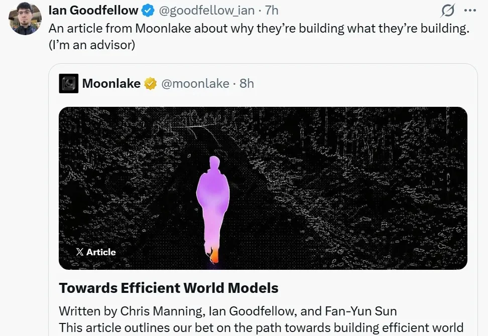 GAN之父Ian Goodfellow病后归来，剑指高效世界模型