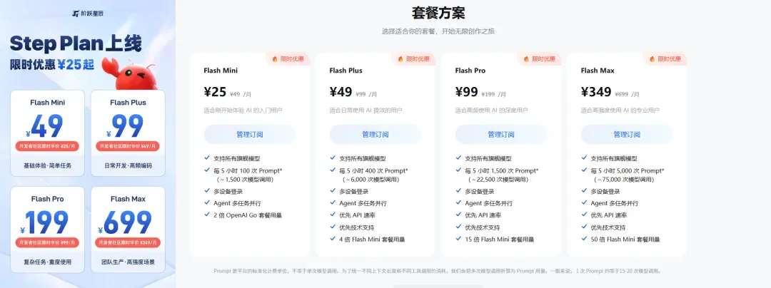 国内大模型厂商 Token/Coding Plan 汇总对比:MiniMax、智谱、阶跃、Kimi 怎么选